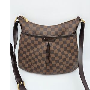 Authentic Louis Vuitton Damier Ebene Bloomsbury PM #4330M